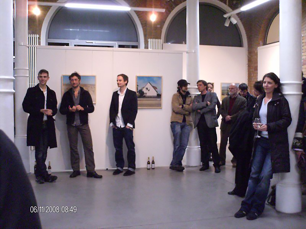 Ausstellungseröffnung "Espen Eichhöfer, Dawin Meckel, Julian Röder", 2008