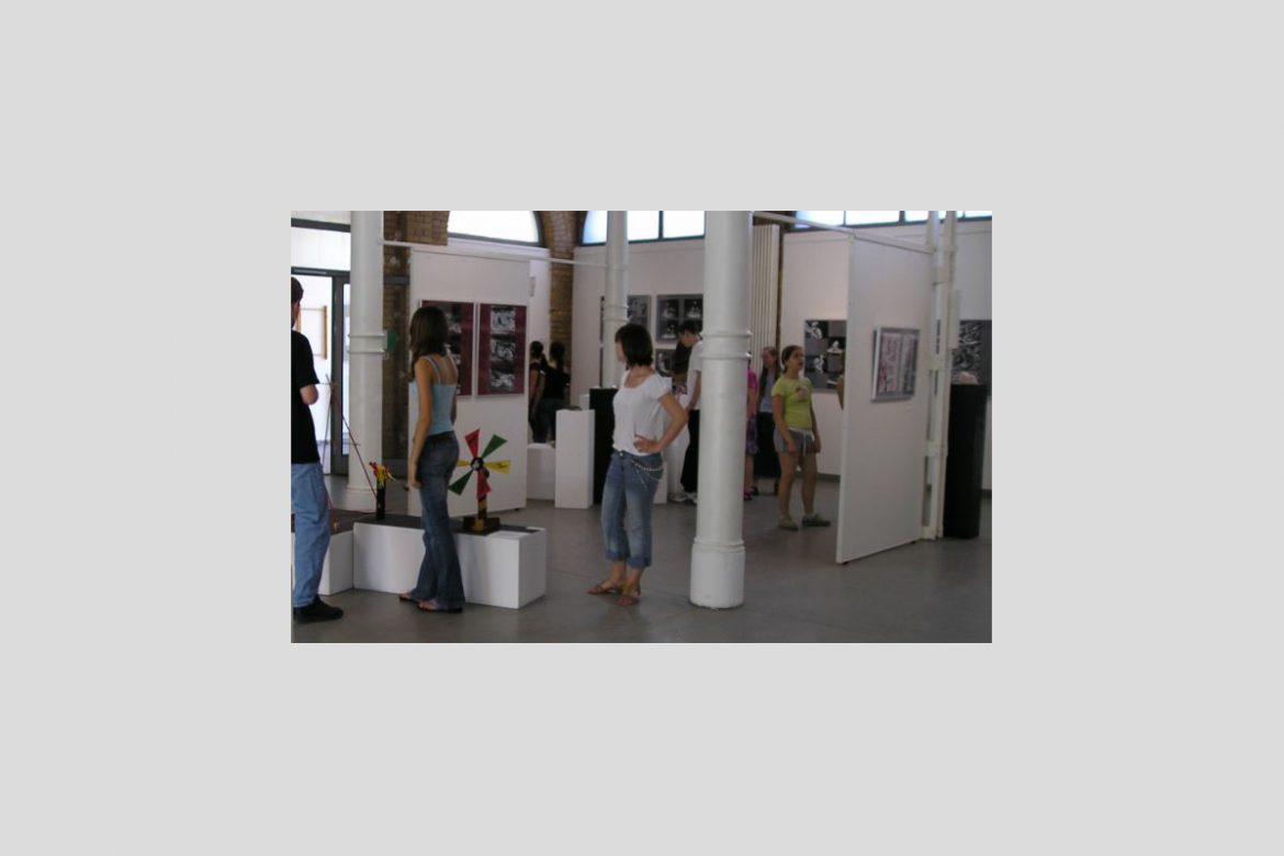 ...in der Ausstellung "Dynamik", 2006