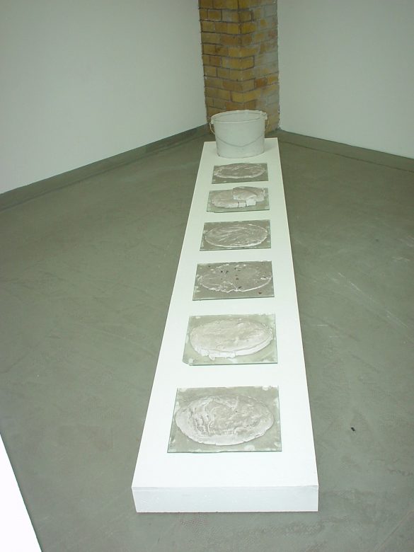 Ausstellungsansicht "Arbeitsraum 1", 2003