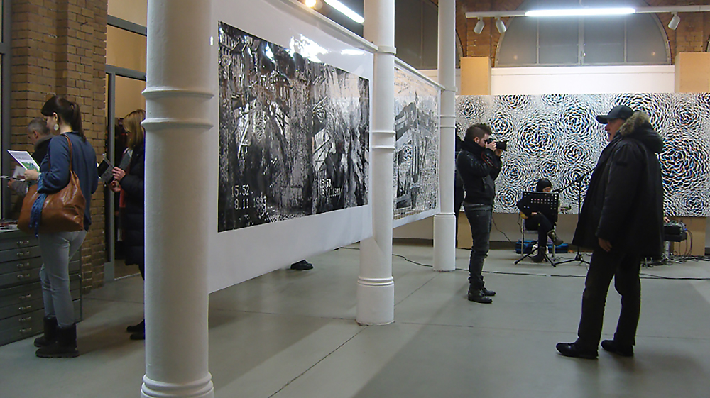Ausstellungseröffnung "Heimatspuren" von Irma Markulin und Mayumi Okabayashi, 2012