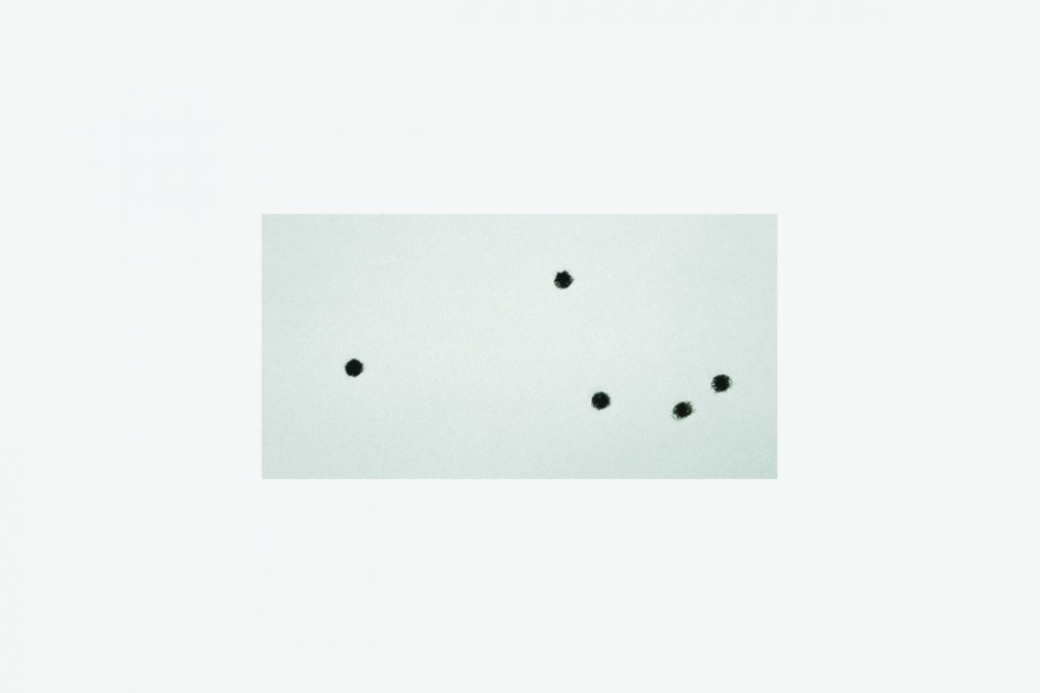 Flyer (Vorderseite) "Shots" von Gerhild Ebel, 2007