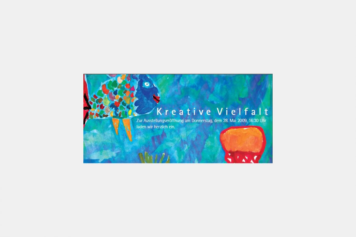 Flyer "Kreative Fielfalt", 2009