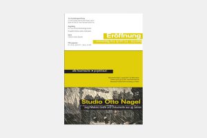Plakat "Studio Otto Nagel", 2009