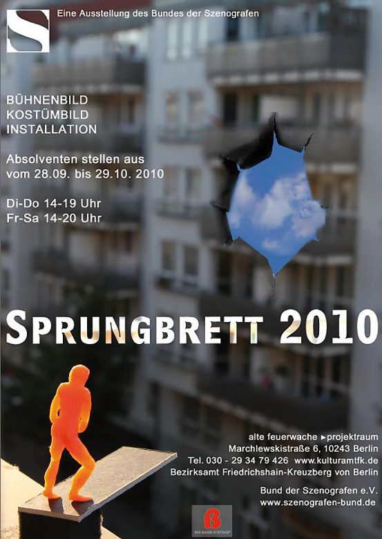 Plakat "Sprungbrett 2010", 2010