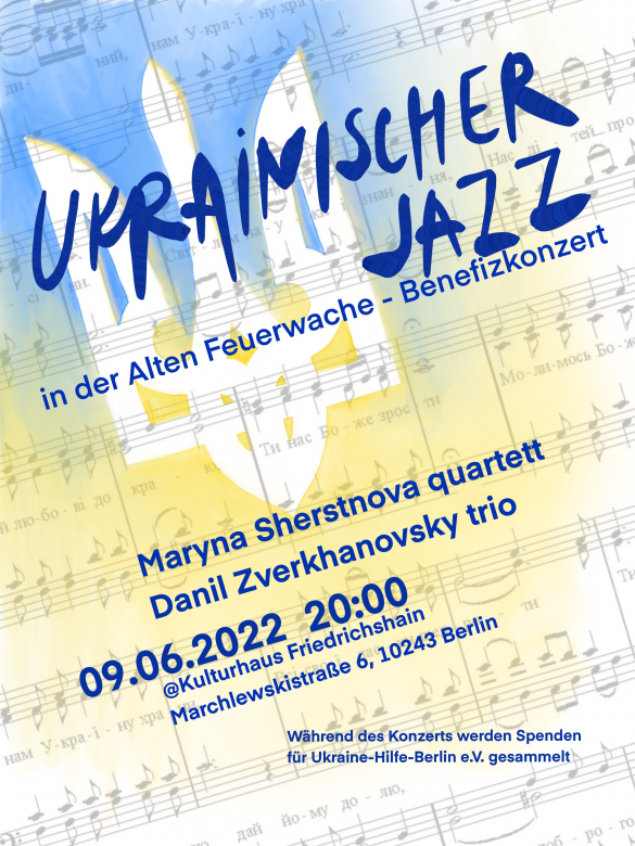 Ukrainischer Jazz Benefizkonzert