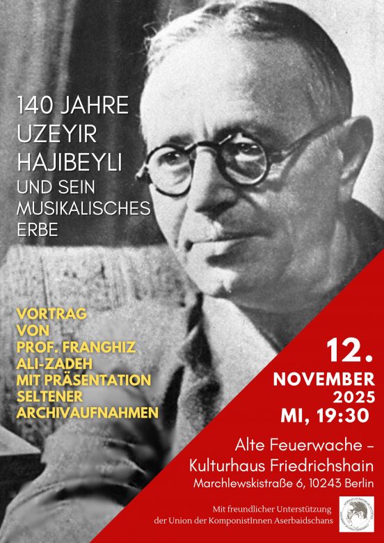 Collage aus Abbildung von Hajbeyli und Text