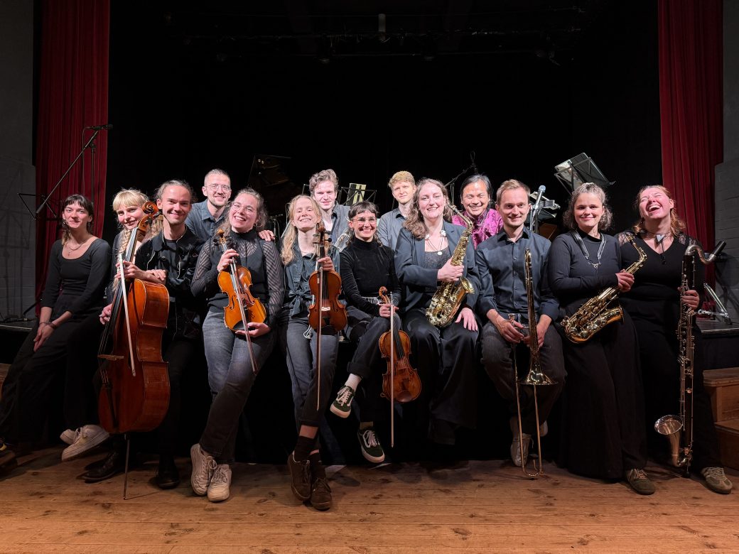 Das Foto zeigt das Christian Vu Large Ensemble.