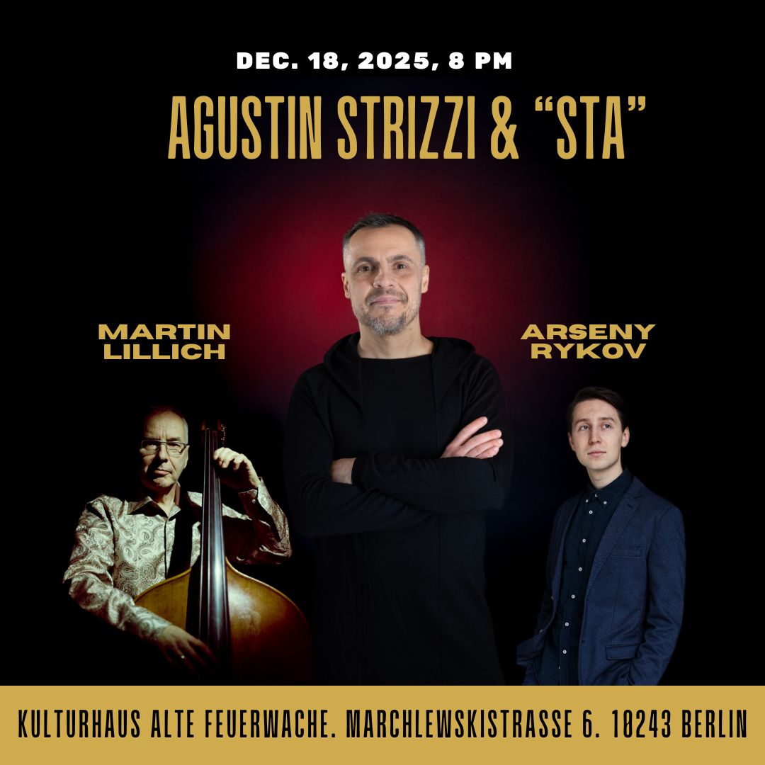 3 Musiker mit ihren Instrumenten