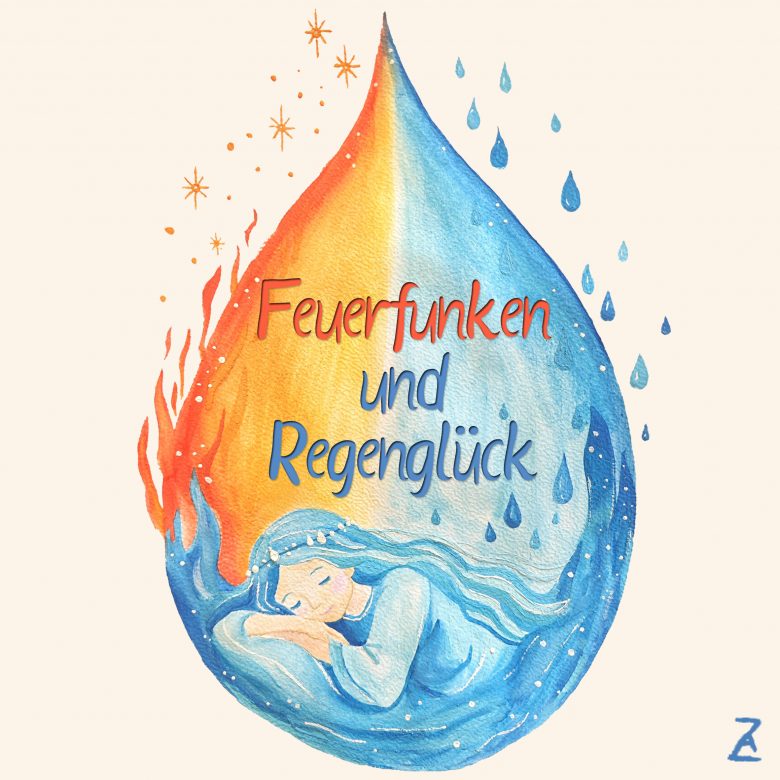 Plakat zum Musical "Feuerfunken und Regenglück"